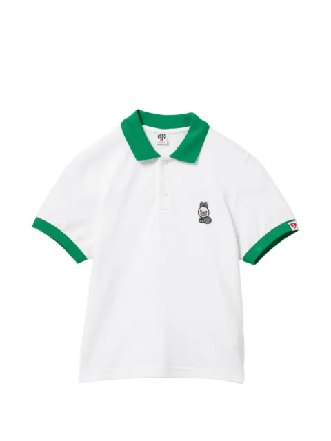 APEE™ by *A BATHING APE® rabbit patched polo White 0PXPOAS265A6QWHX00S