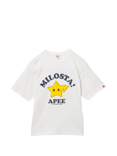 APEE™ by *A BATHING APE® Milosta T-shirt White 0PXTEAS242A6QWHX00F