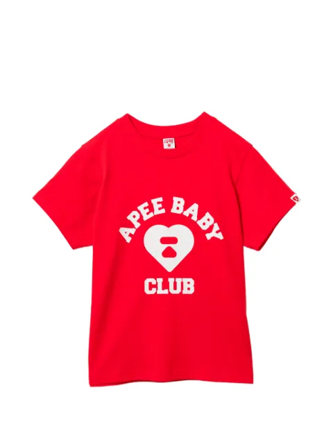 APEE™ by *A BATHING APE® printed T-shirt Red 0PXTEAS485A6QRDX00S