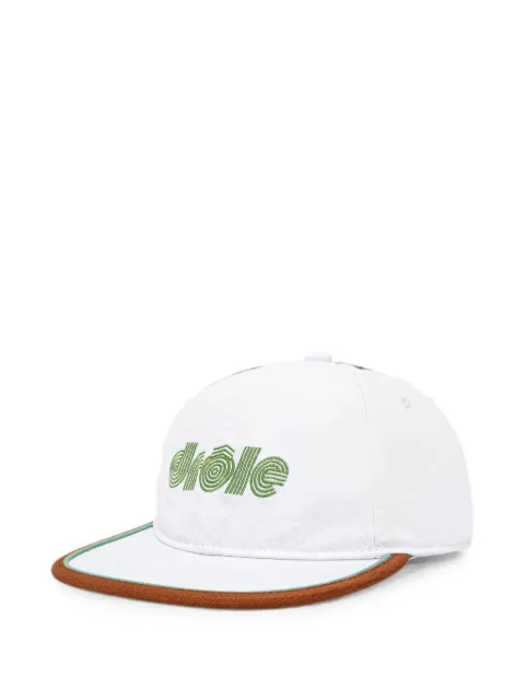 Drôle De Monsieur logo-embroidered baseball cap White GCP173CO138