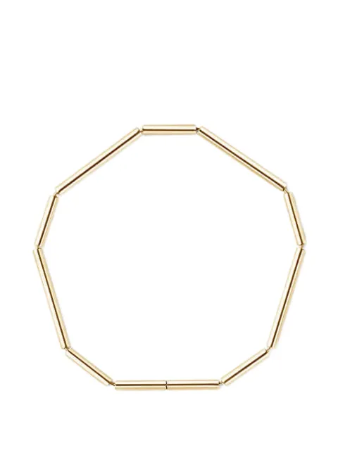 Shihara Construction Lines chain-link bracelet Gold 05801BY165