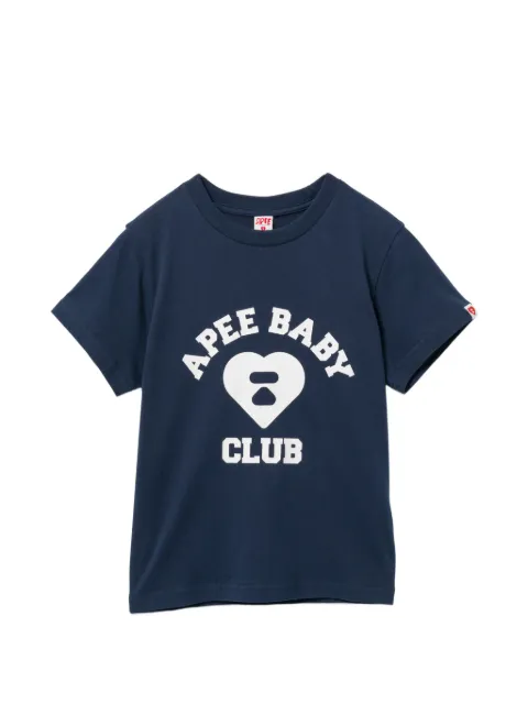 APEE™ by *A BATHING APE® printed T-shirt Blue 0PXTEAS485A6QNYX00S