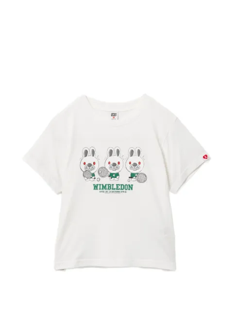 APEE™ by *A BATHING APE® rabbits graphic T-shirt Green 0PXTEAS262A6QWHX00S