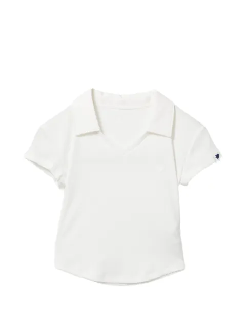 APEE™ by *A BATHING APE® heart logo polo White 0PXTPAS439A6QIVX00S