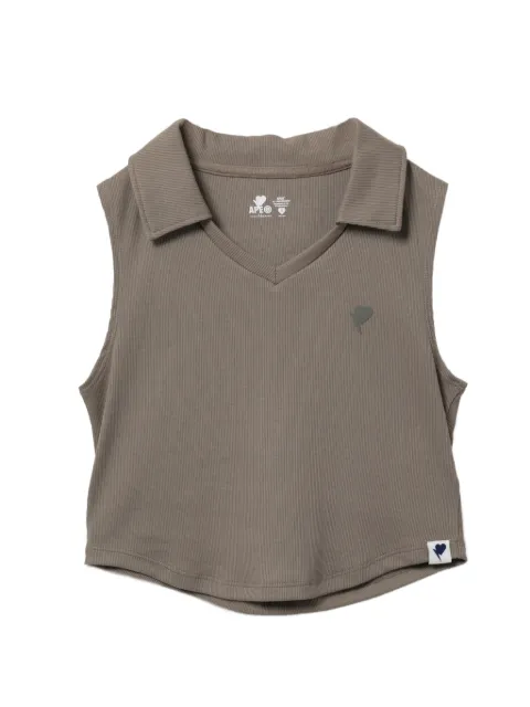 APEE™ by *A BATHING APE® heart logo polo Green 0PXVTAS440A6QKHL00S