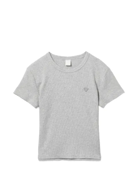 APEE™ by *A BATHING APE® heart badge T-shirt Grey 0PXTEAS467A6QGY200S
