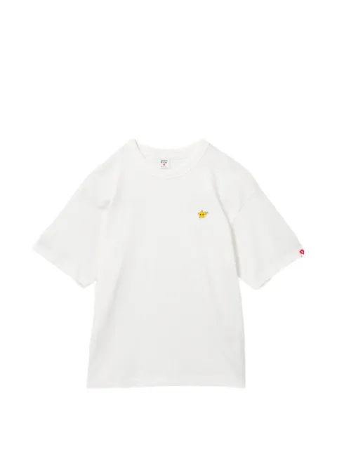 APEE™ by *A BATHING APE® Milosta patched T-shirt White 0PXTEAS241A6QWHX00F