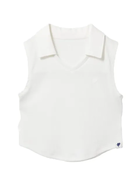 APEE™ by *A BATHING APE® heart logo polo White 0PXVTAS440A6QIVX00S