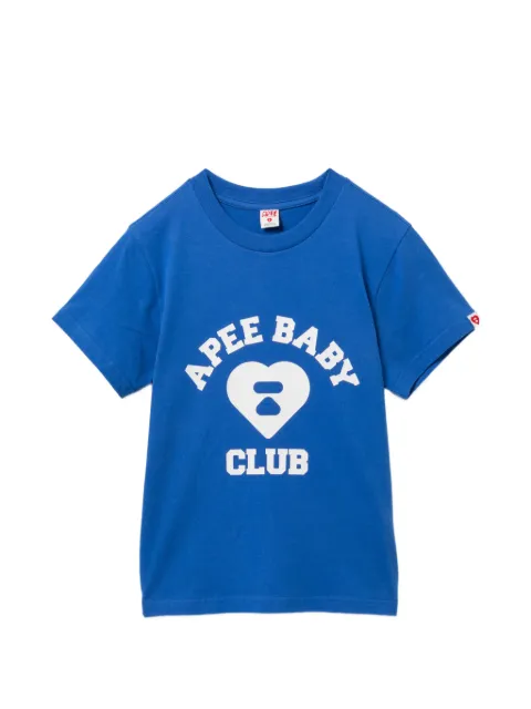 APEE™ by *A BATHING APE® printed T-shirt Blue 0PXTEAS485A6QBLX00S