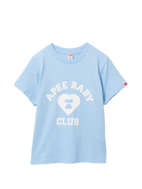 APEE™ by *A BATHING APE® Apee baby club T-shirt Blue 0PXTEAS485A6QBLL00S