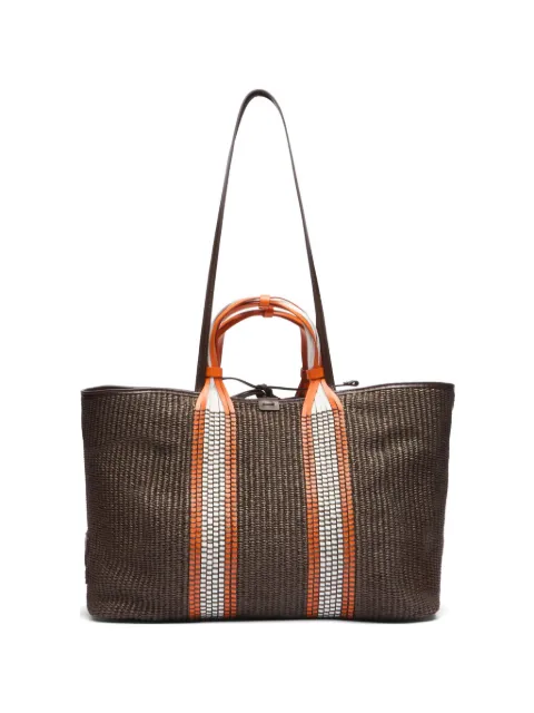 Casadei Amalfi woven shoulder bag Brown 3W496B0000AMLFIMULO