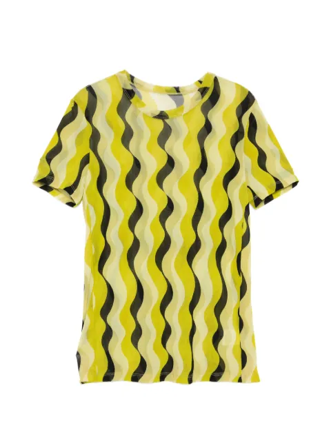 JNBY printed mesh top Yellow 5Q5110470