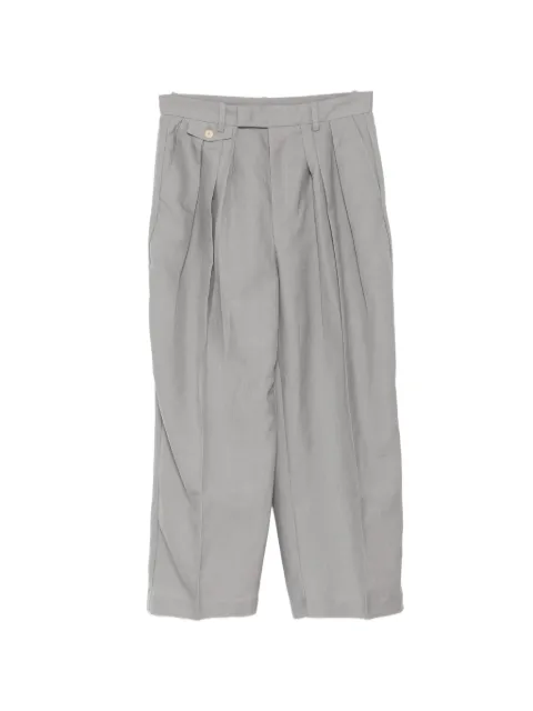 JNBY pleated tapered trousers Grey 5Q4E10530