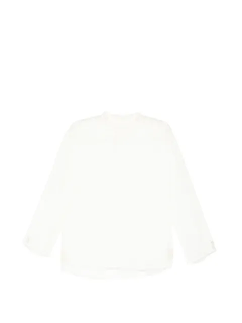 LESS plaid blouse White 2Q5216630