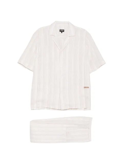 Zegna loungewear set Neutrals N6H001800