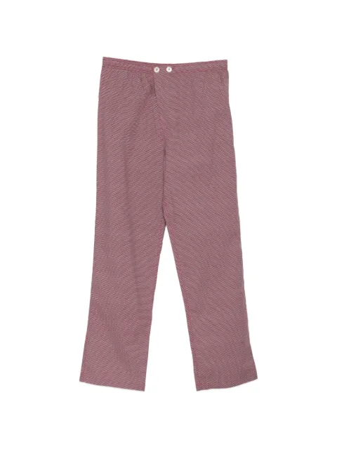 Zegna printed lounge trousers Red N6H200020