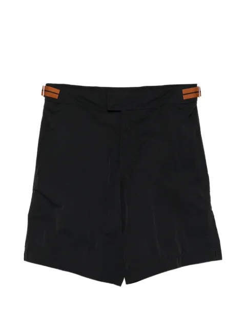 Zegna buckle-fastening swim shorts Black N7B732410