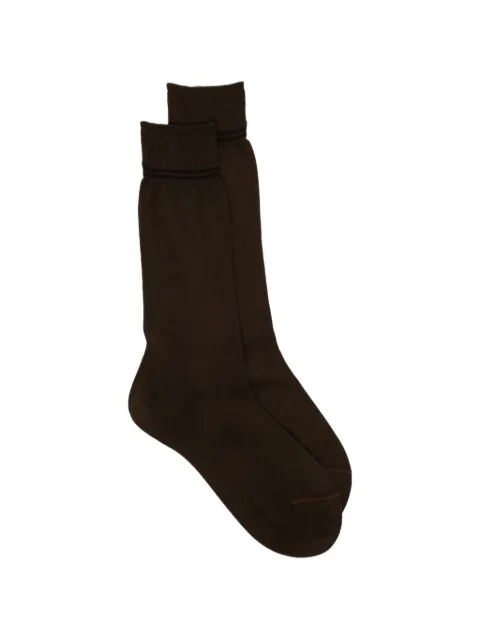 Zegna Smooth socks Brown N5V407330