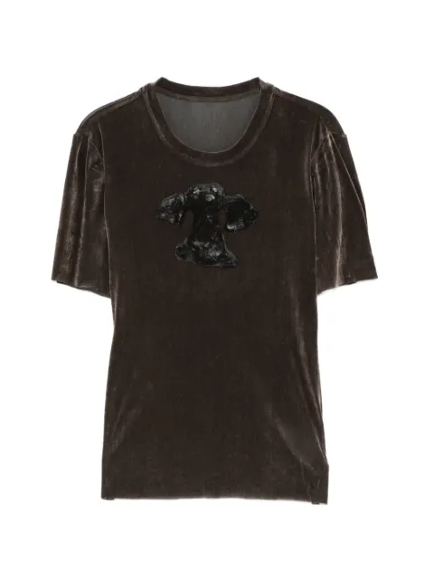 JNBY velvet T-shirt Grey 5Q4111880