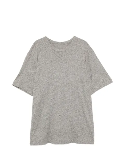 JNBY flocked floral T-shirt Grey 5Q5111480