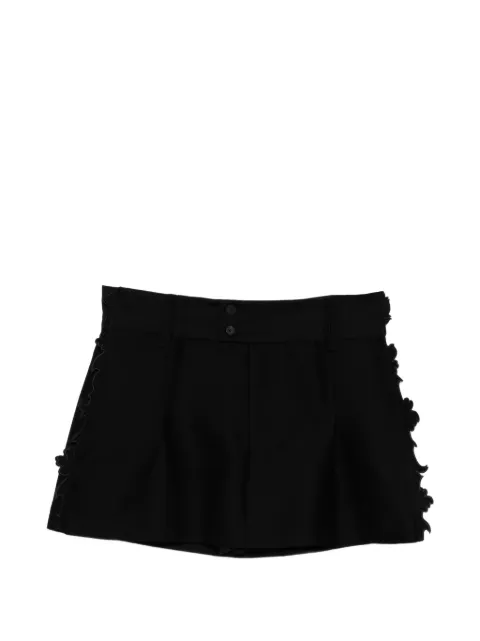 JNBY floral-appliqu culottes Black 5Q5E14630