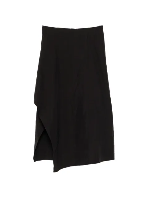 JNBY asymmetric slit skirt Black 5Q5D13310