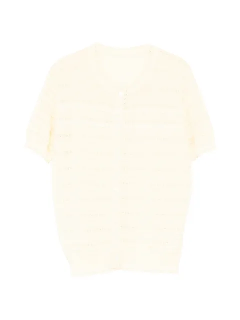 JNBY pointelle-knit top Neutrals 5Q5312720