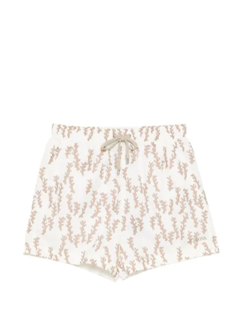 Zegna printed drawstring swim shorts Neutrals N7B802840