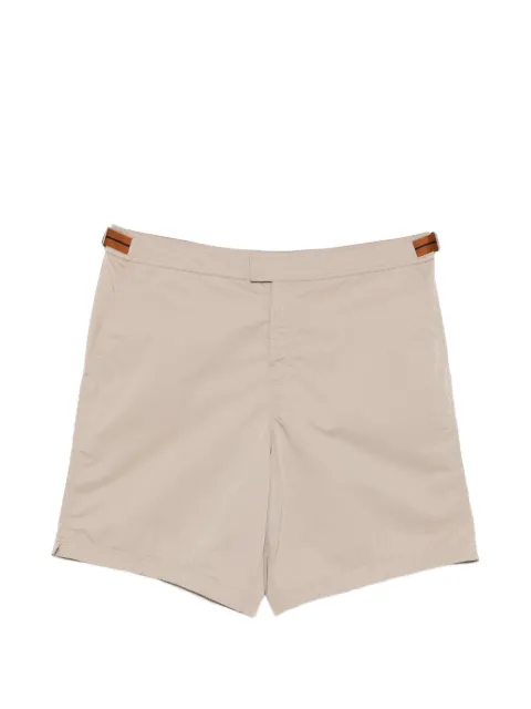 Zegna buckle-fastening swim shorts Neutrals N7B732830