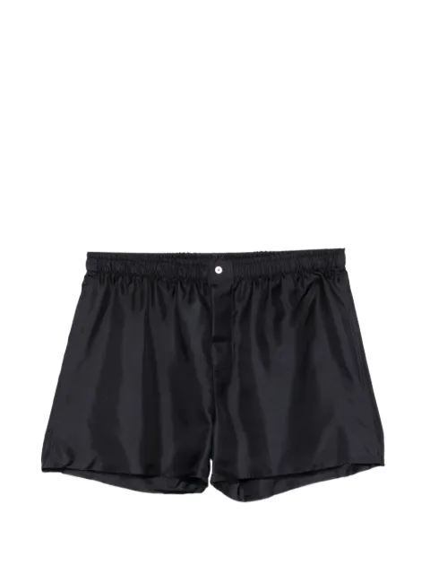 Zegna silk boxer shorts Black N3LE71830