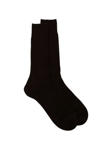Zegna Deluxe socks Brown N5V406850