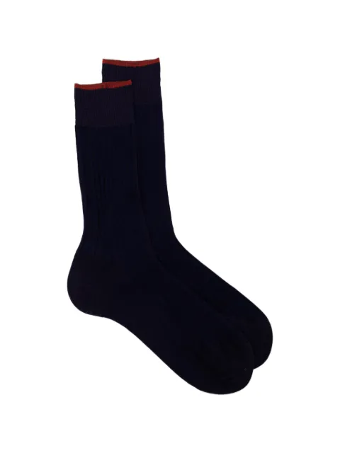 Zegna mid-calf socks Blue N5V405290