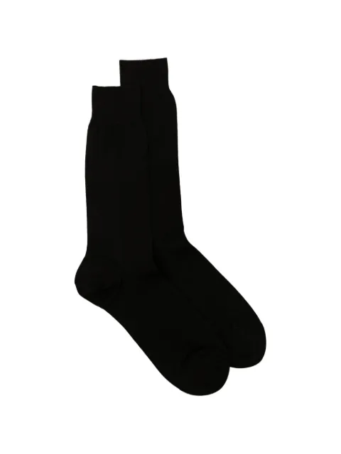 Zegna ribbed-knit socks Black N5V406800
