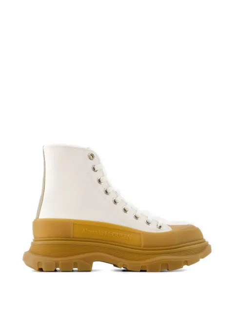 Alexander McQueen tread ankle boots Neutrals 697080W4W69