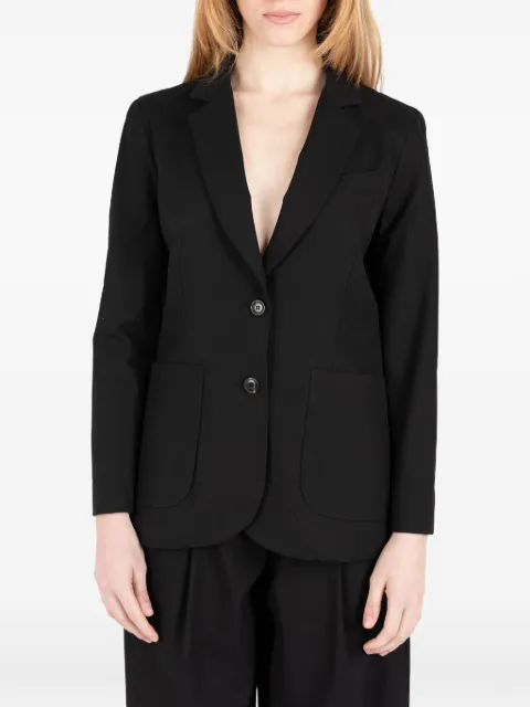 Société Anonyme button cotton jacket Black CJACKETSA18W98CN100