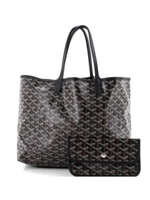 Goyard Pre-Owned Saint Louis Coated Canvas PM tote bag Black R5IEUC8HVZAESA9V
