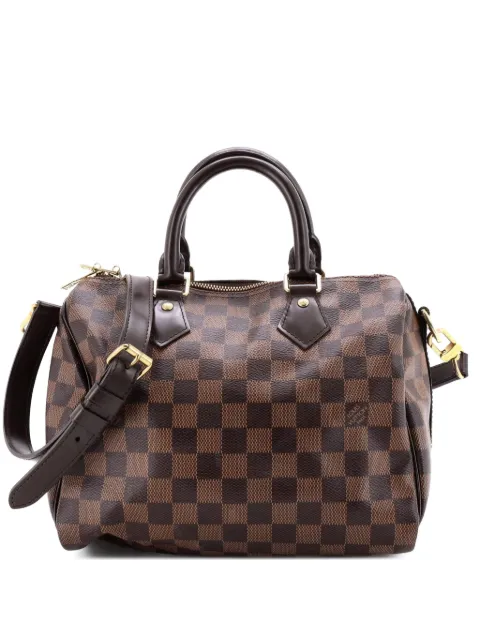 Louis Vuitton Pre-Owned Speedy Bandouliere Bag Damier 25 satchel Brown PSWEHFLBDS5W5EI3