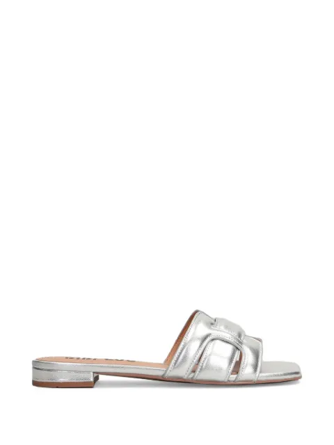 Bibi Lou Holly interwoven-strap flat sandals Silver 760Z10VK