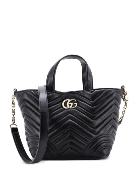 Gucci Pre-Owned Betty Convertible Matelasse Leather Small tote bag Black F8MAEVCLAIWLY8W7