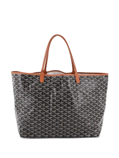 Goyard Pre-Owned Saint Louis Coated Canvas GM tote bag Brown JAFKJ6Z4KMQJQ052