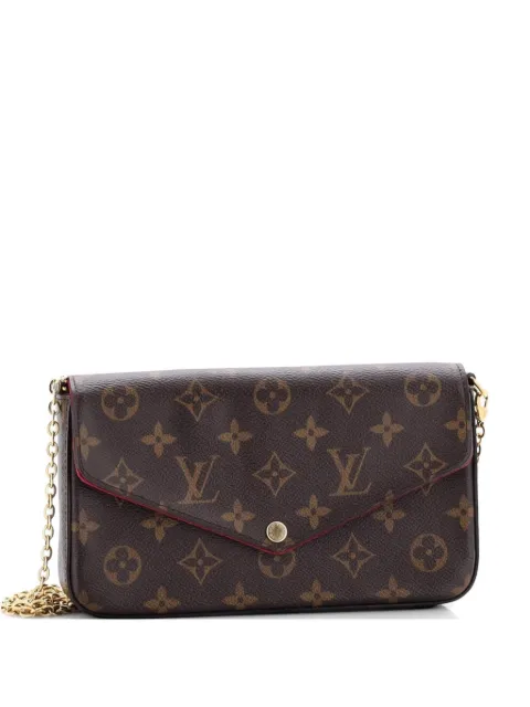 Louis Vuitton Pre-Owned Felicie Pochette Monogram Canvas crossbody bag Brown L93FA72S1G6YAVSG