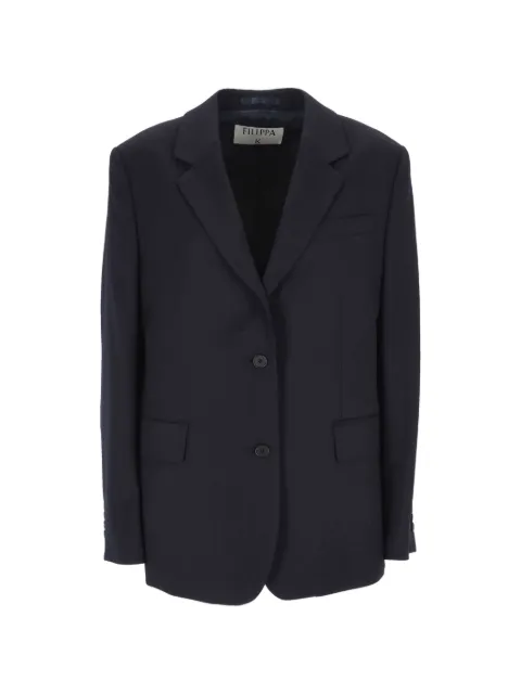 Filippa K buttoned pocket jacket Blue 318252830