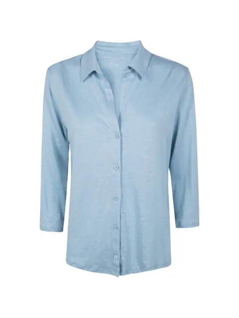 Majestic Filatures buttoned shirt Blue E26M011FCH0791098
