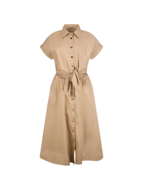 LIU JO shirt dress with cut-out Neutrals CA6277T297AP9574