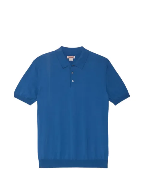 Baracuta short-sleeve polo shirt Blue BRMAG0003BKNT1