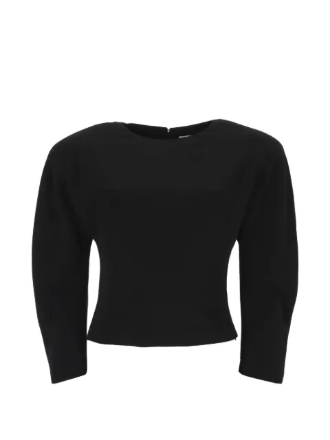 THE ANDAMANE long-sleeve top Black T190911ATNP263999