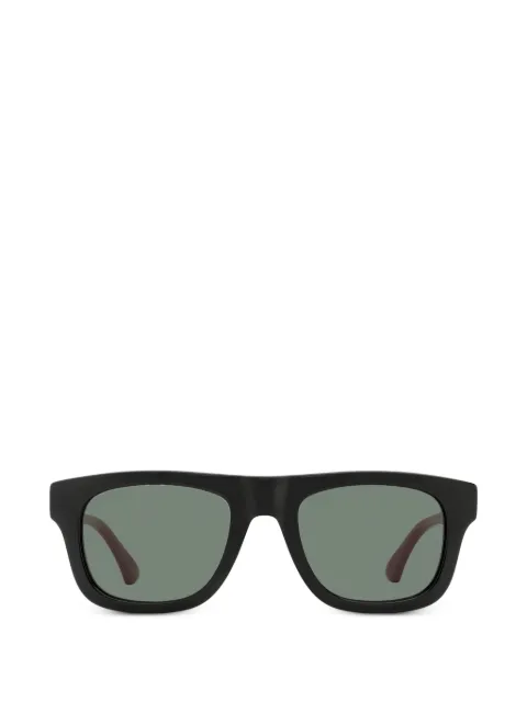 Gucci Eyewear web rectangular sunglasses Black 30016743001