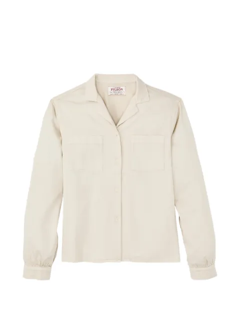 Filson revere-collar long-sleeve shirt Neutrals FWCAM0014W1321