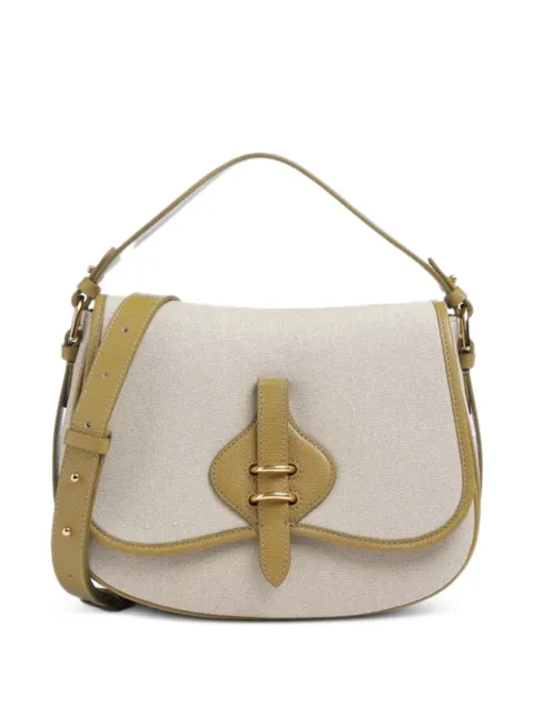 Coccinelle buckle leather tote bag Neutrals E1U7G180201