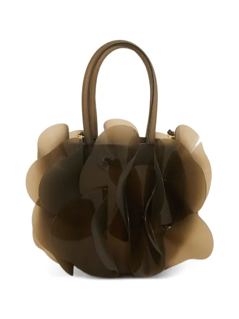 FARM Rio Jelly Flower cross body bag Brown 362758